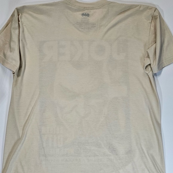 The Joker DC Comics T-Shirt Mens 2XL Beige Vintage Style Villain Graphic Tee NEW - Picture 2 of 5